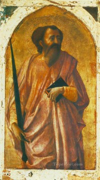  San Pintura - San Pablo Cristiano Quattrocento Renacimiento Masaccio